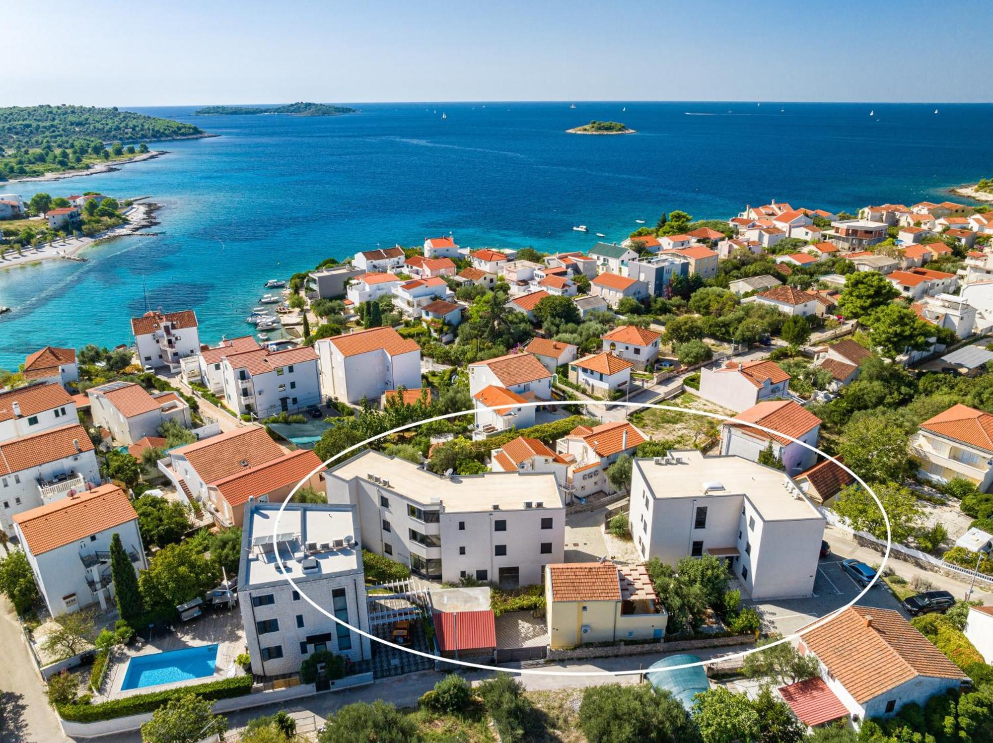 Apartments Boomerang Rogoznica  Dış mekan fotoğraf