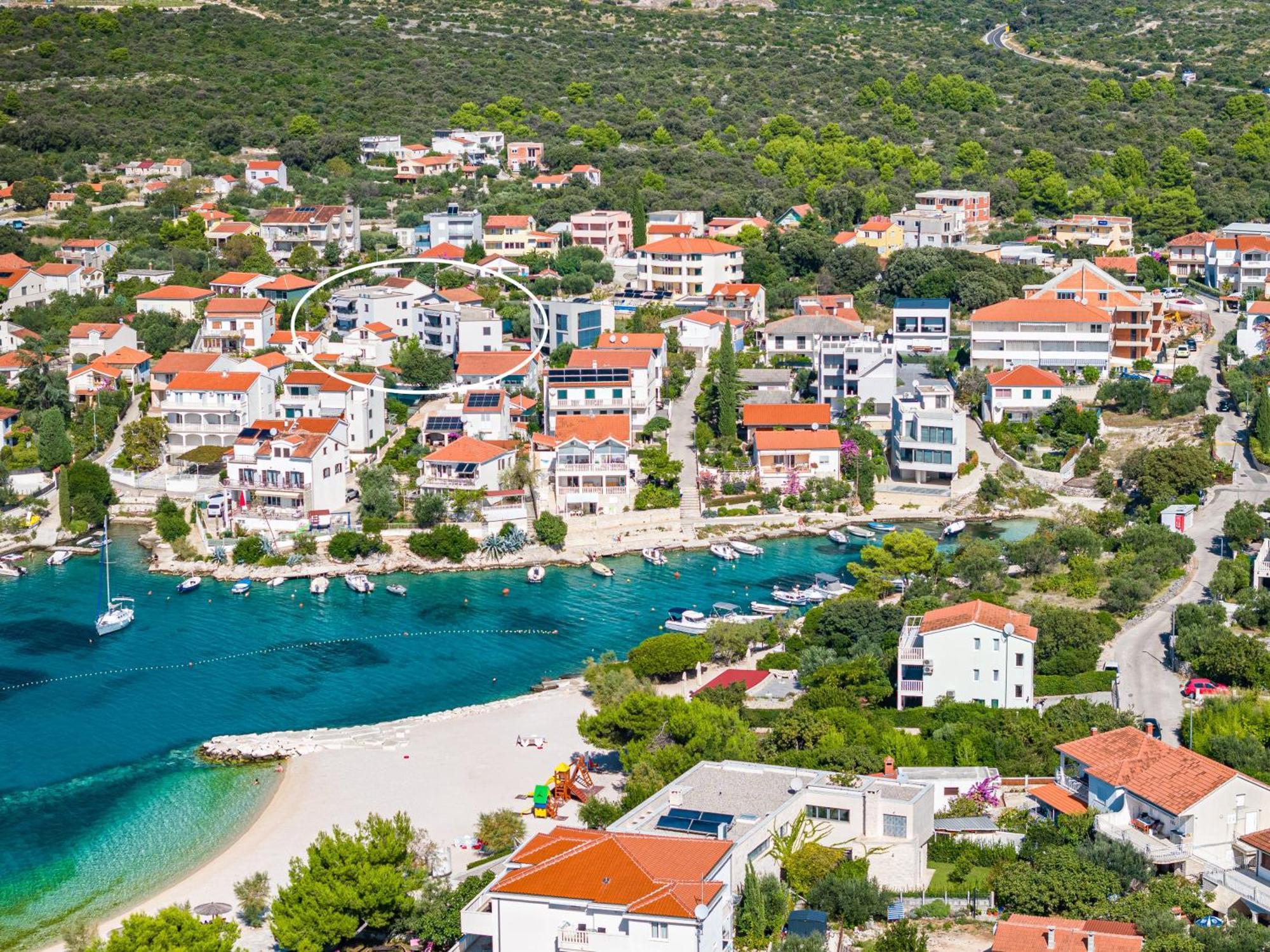 Apartments Boomerang Rogoznica  Dış mekan fotoğraf