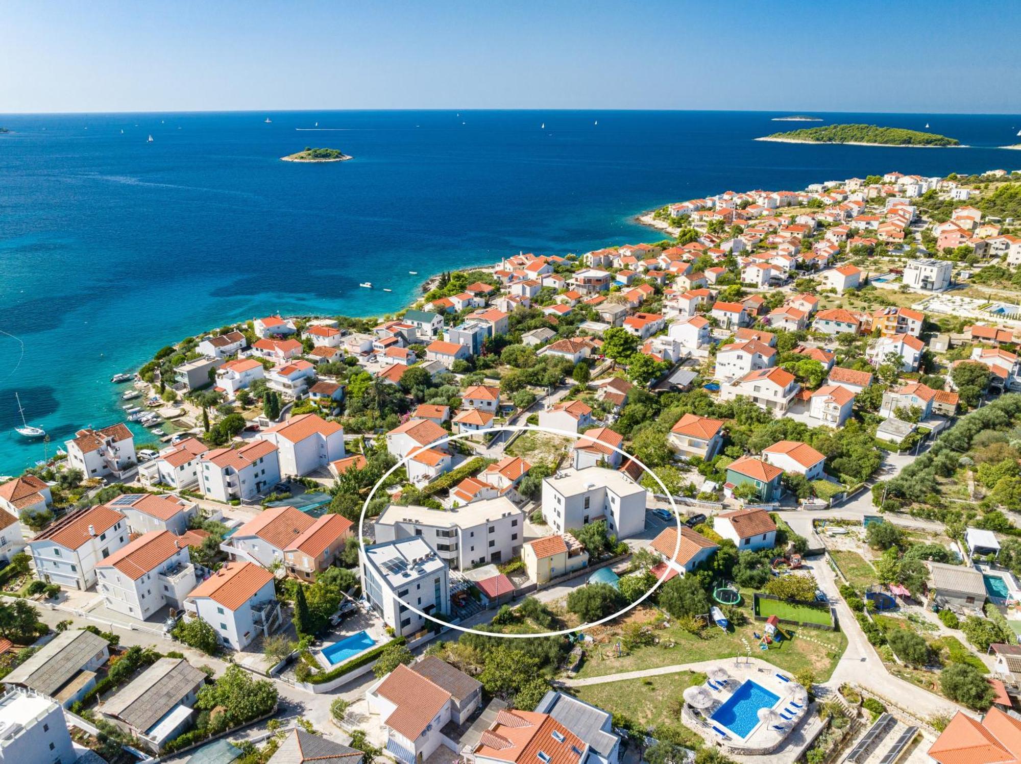 Apartments Boomerang Rogoznica  Oda fotoğraf